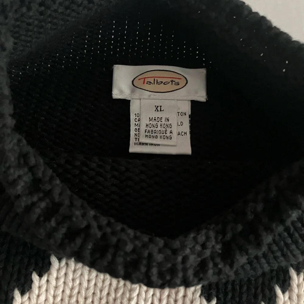 Talbots Funnel Neck Sweater - Picture 4 of 6